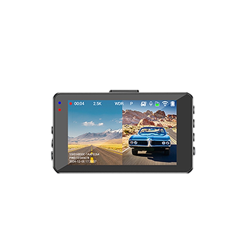 Cross-border Recorder 2.5K Video Recording Night Vision Front And Rear Dual Cameras Parking WiFi Car Camera Monitoring_voghion.com