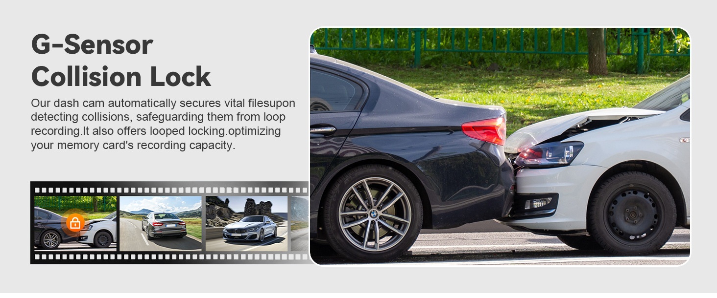 4k Dashcam Mit Front- Und Rückkamera Gps Und Nachtsichtmodus_voghion.com