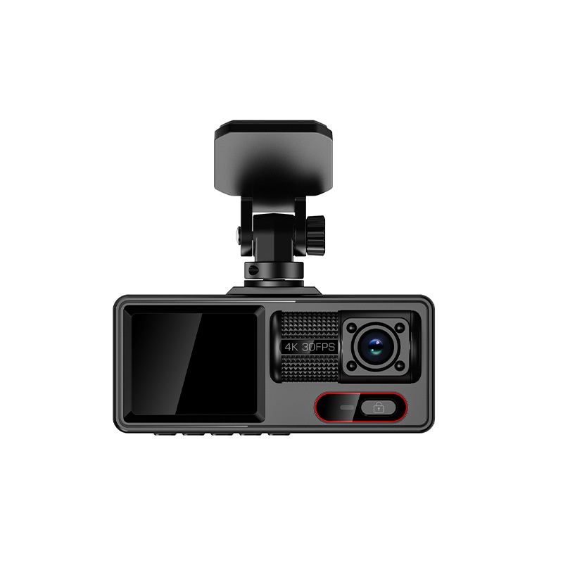 Dashcam 4k Mit Drei Linsen Front Und Heck Sowie Nachtsicht_voghion.com