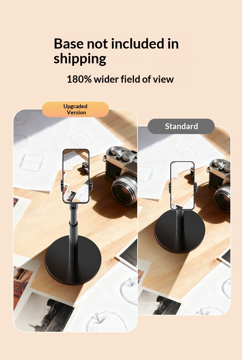 Overhead Video Stand For Phone And Tablet Rotating Adjustable_voghion.com