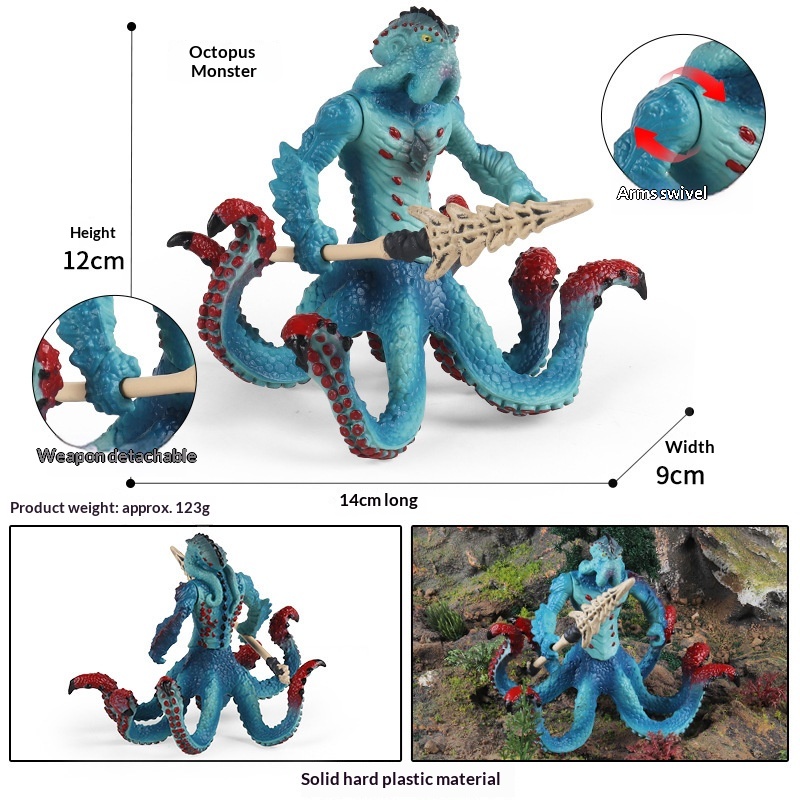 Mythical Creature Animal Figures Solid Realistic Monster Toy_voghion.com