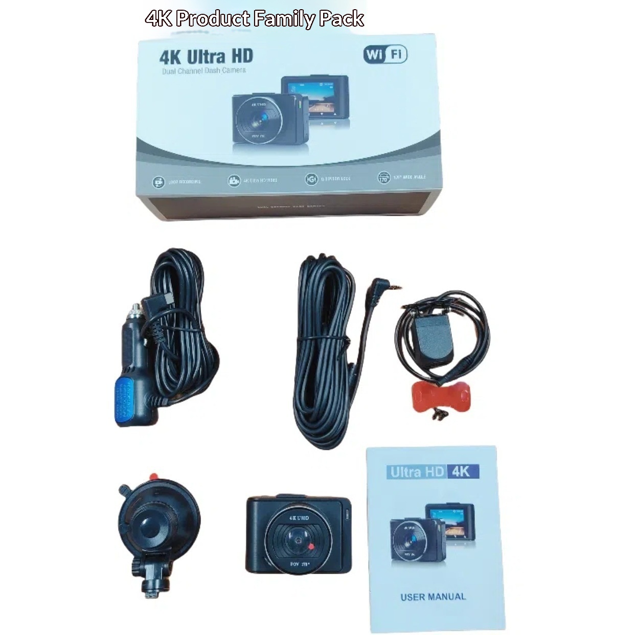 4k dual-dashcam met wifi en high-definition video recorder_voghion.com