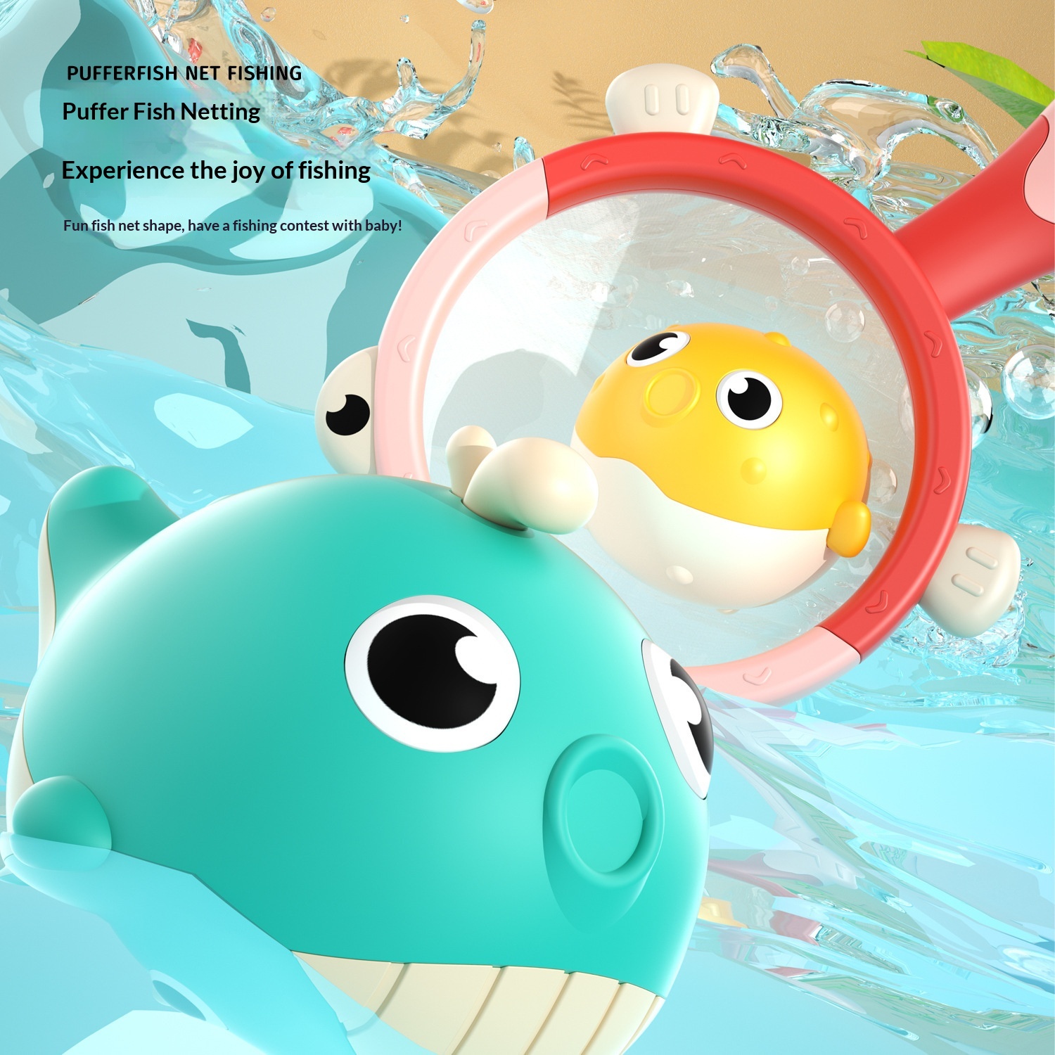 Cross-Border Children's Bath Water Play Bathroom Glowing Animal Rod Magnetic Fishing Fun Fish Catching Toys_voghion.com