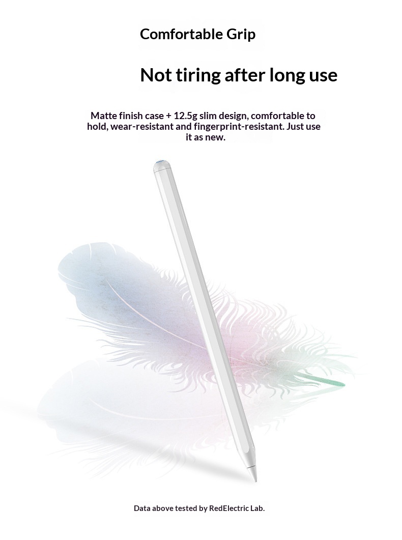 Stylet magnétique rechargeable capacitif compatible avec iPad Touch et écran tactile Bluetooth_voghion.com