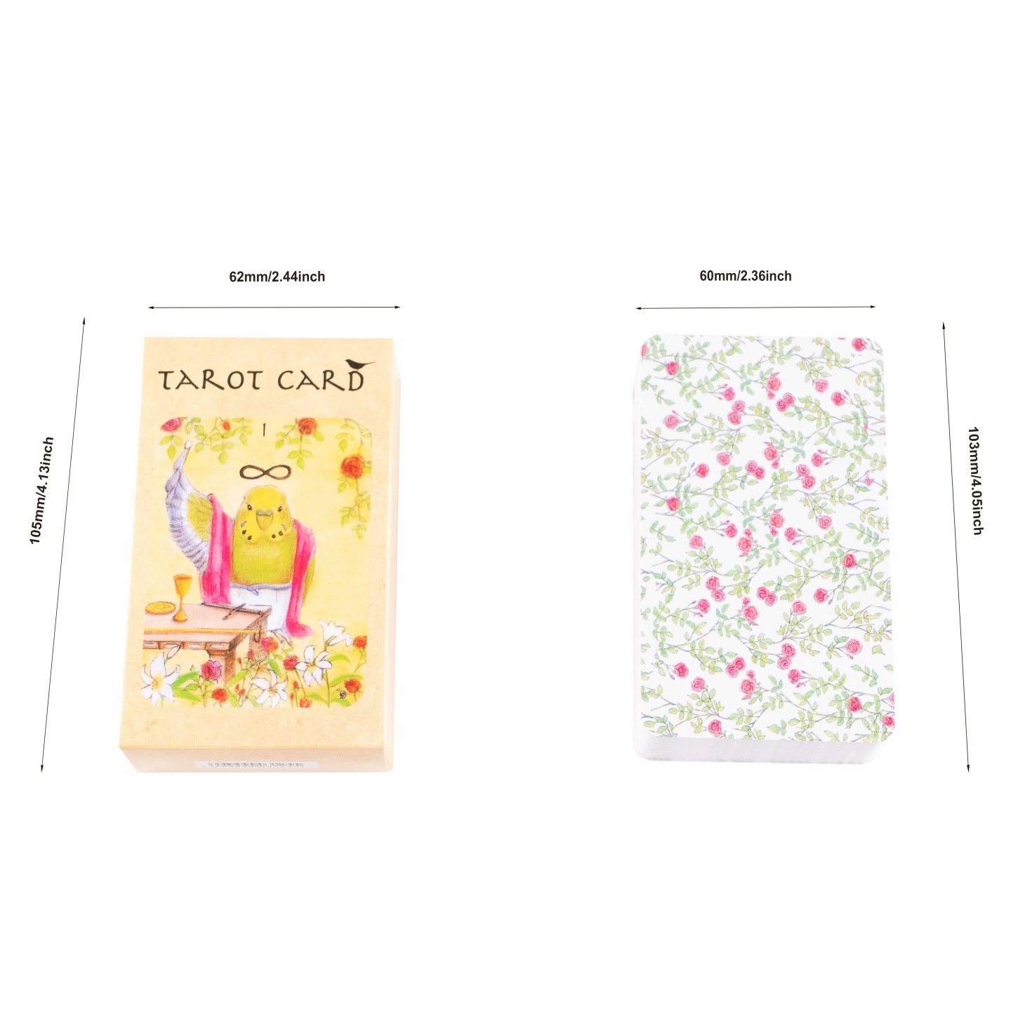Exquisite Tarot Cards - Original Parrot Card Deck_voghion.com
