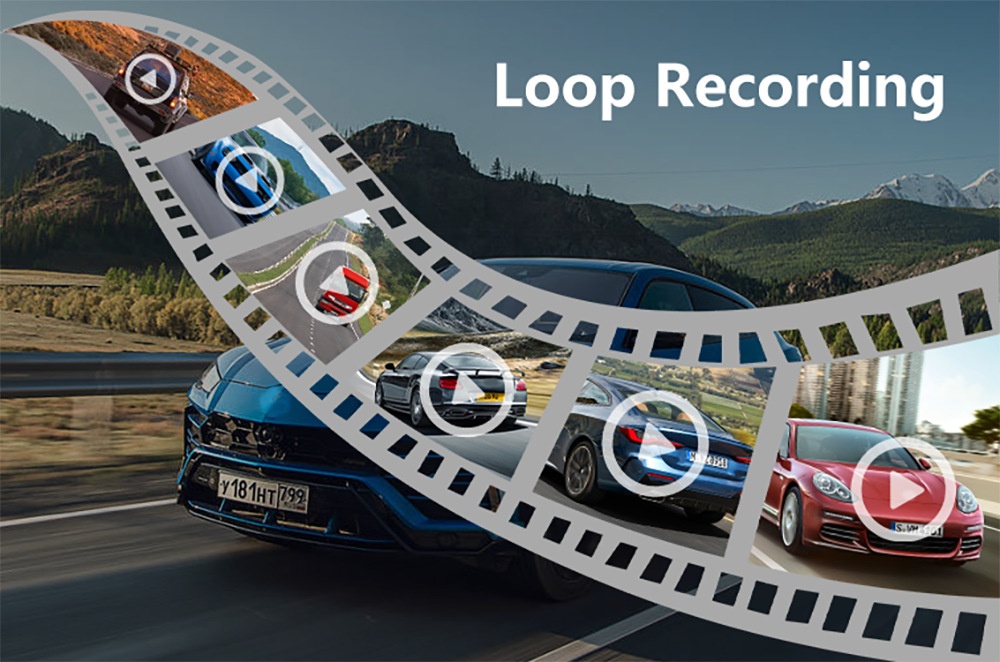 Cross-Border 3-Lens 360-Degree Dash Cam HD 4K Front Interior Rear Recording Multi-Language WIFI_voghion.com