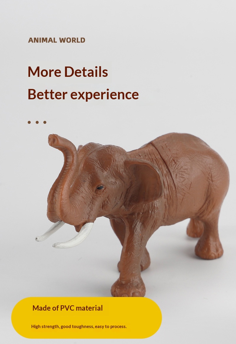 Educational Wildlife Animal Figures Set For Kids Early Learning_voghion.com