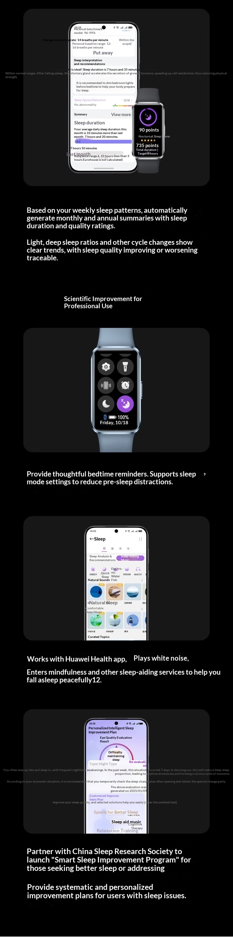 Huawei band 10 smartband med professionell sömnanalys_voghion.com