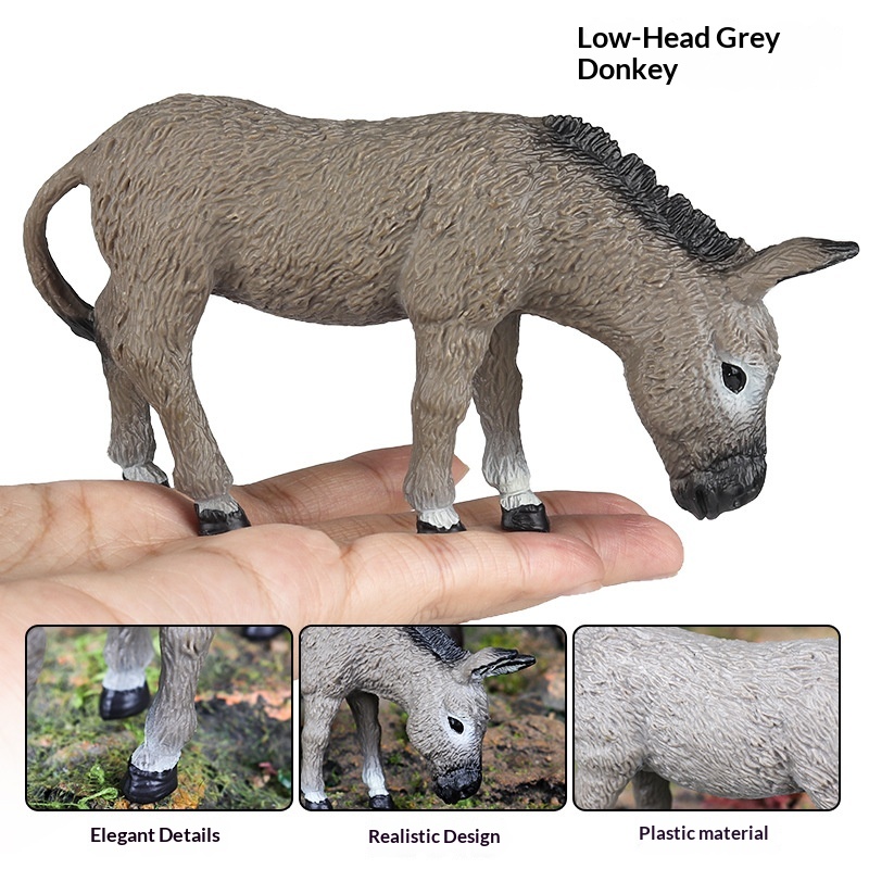 Tierfiguren Set Für Kinder Zur Kognitiven Simulation Bauernhof_voghion.com