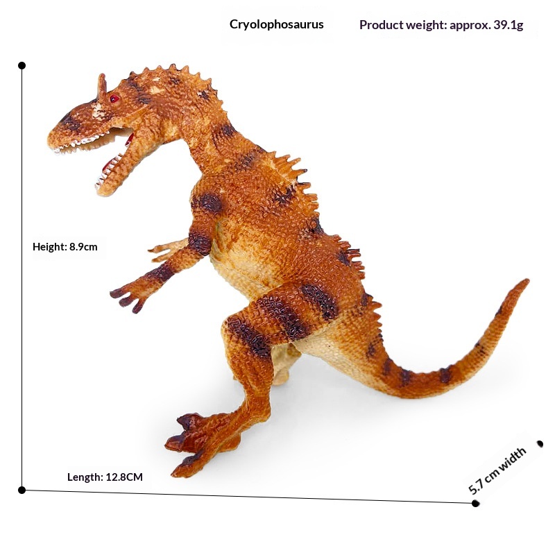 Cross-Border 2-13inch Hollow Plastic Large Animal Solid Simulation Dinosaur Model Ornament Toy Wholesale_voghion.com