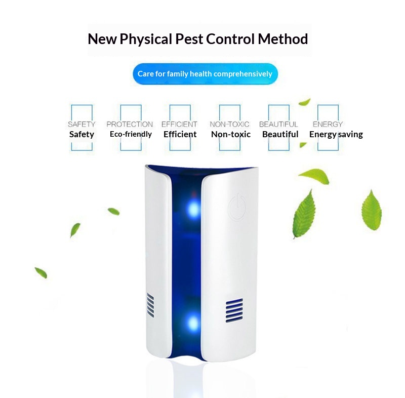 Ultrasonic Electromagnetic Electronic Killer Plug-in Mosquito Repellent Micro Light Wave Insect Mouse Repeller_voghion.com