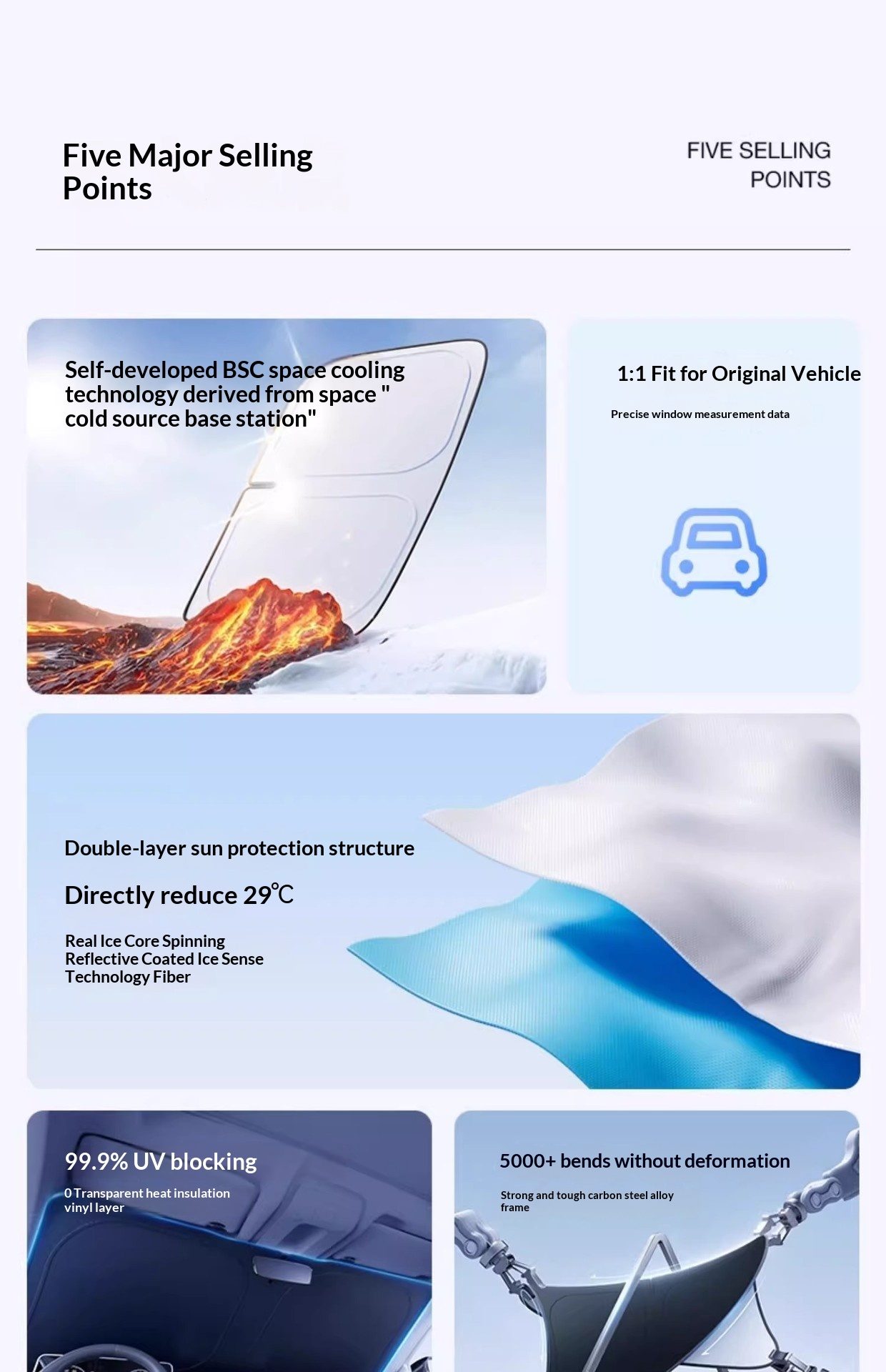 Parasole termoisolante di alta qualità per parabrezza, ombrello per finestrino, parasole anteriore per auto_voghion.com