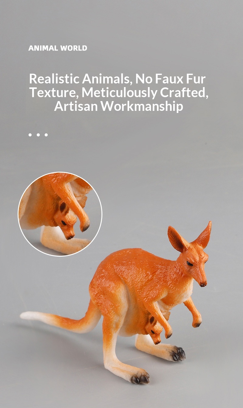 Educational Wildlife Animal Figures Set For Kids Early Learning_voghion.com
