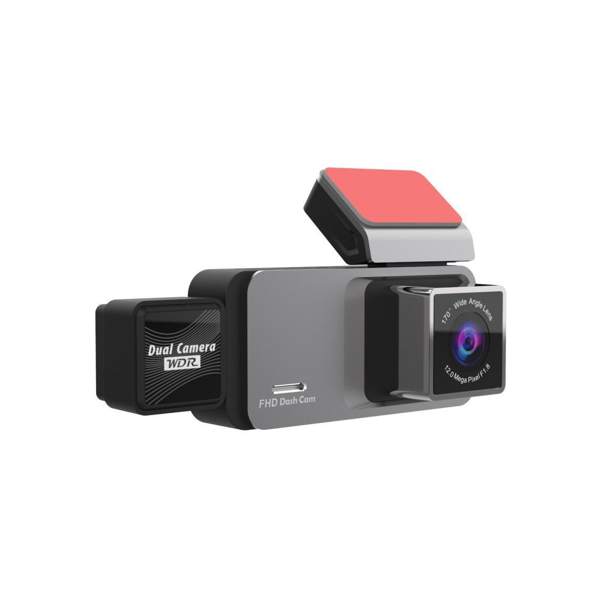 Cross-Border New Product Dash Cam HD Night Vision 1080P Triple Recording Dual Display WIFI Car Sharing Vehicle DVR_voghion.com