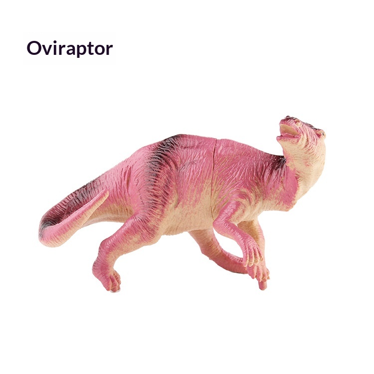 New Simulation BB Squeaky Children's Educational Model Toy Soft Plastic Sound Dinosaur Multiple Options Available_voghion.com