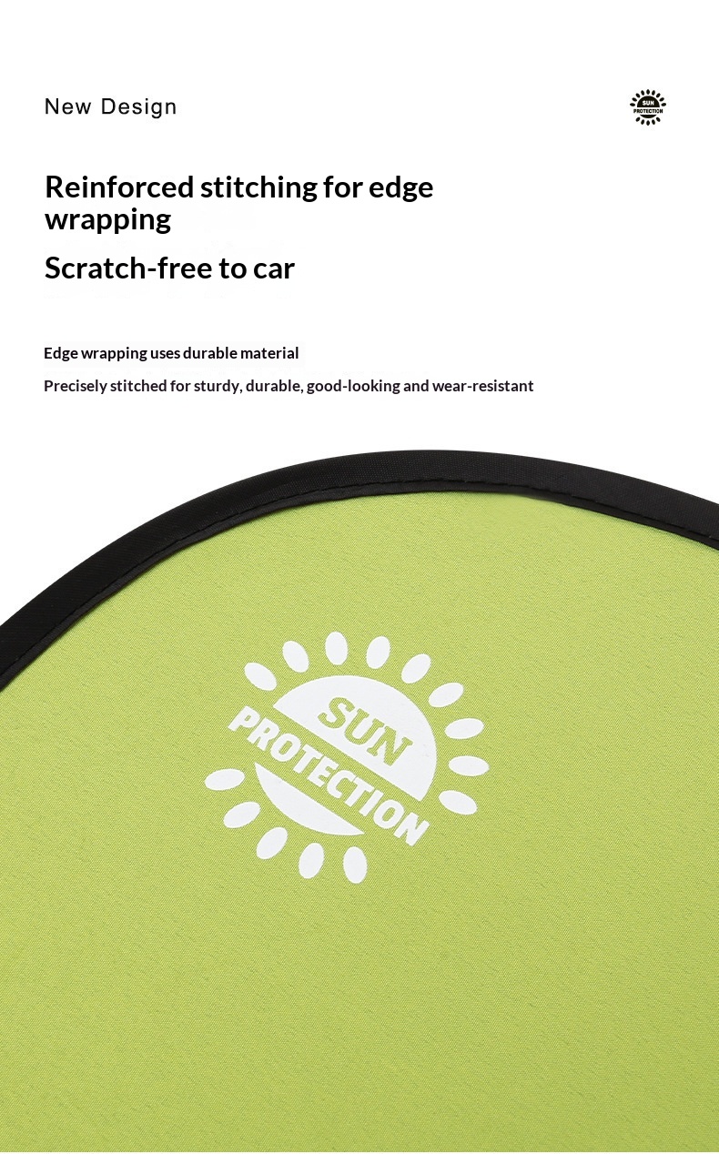 Parasole laterale anteriore per finestrino auto con isolamento termico a 360°, tendina oscurante._voghion.com