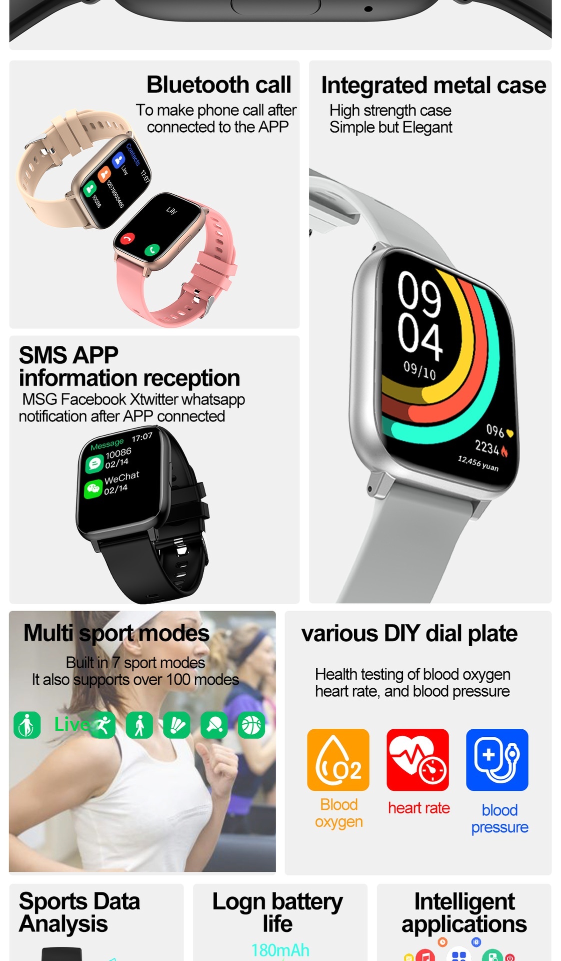 H9 PLUS SMARTWATCH Smartwatch Private Model DIREKT VOM HERSTELLER_voghion.com