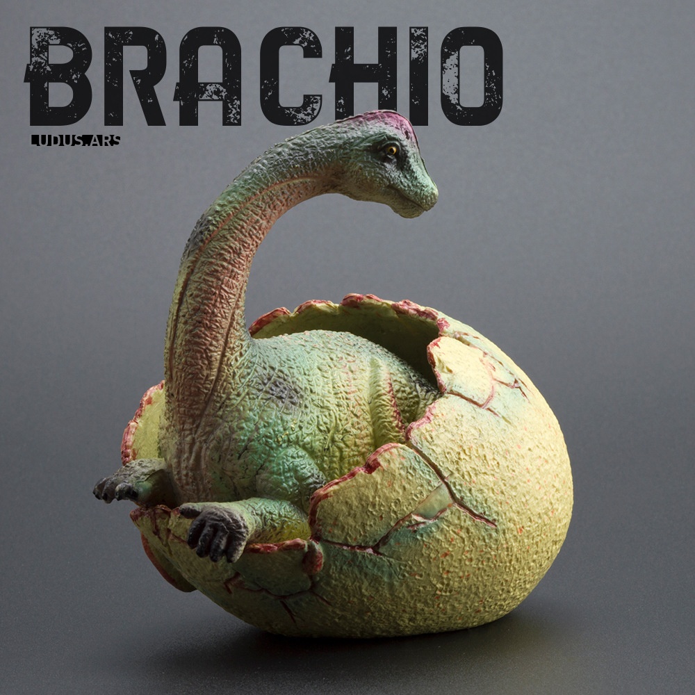 Grenzüberschreitendes, niedliches, realistisches Dinosaurier-Ei-Modell, solide, halb geschlüpfte, jurassische Triceratops, Brachiosaurus, Ankylosaurus Spielzeug_voghion.com