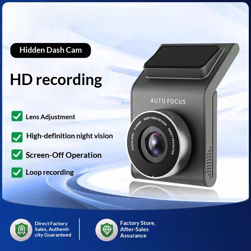 New Model Dash Cam HD Powered Full Screen Universal Car Recorder Free Shipping Wholesale_voghion.com