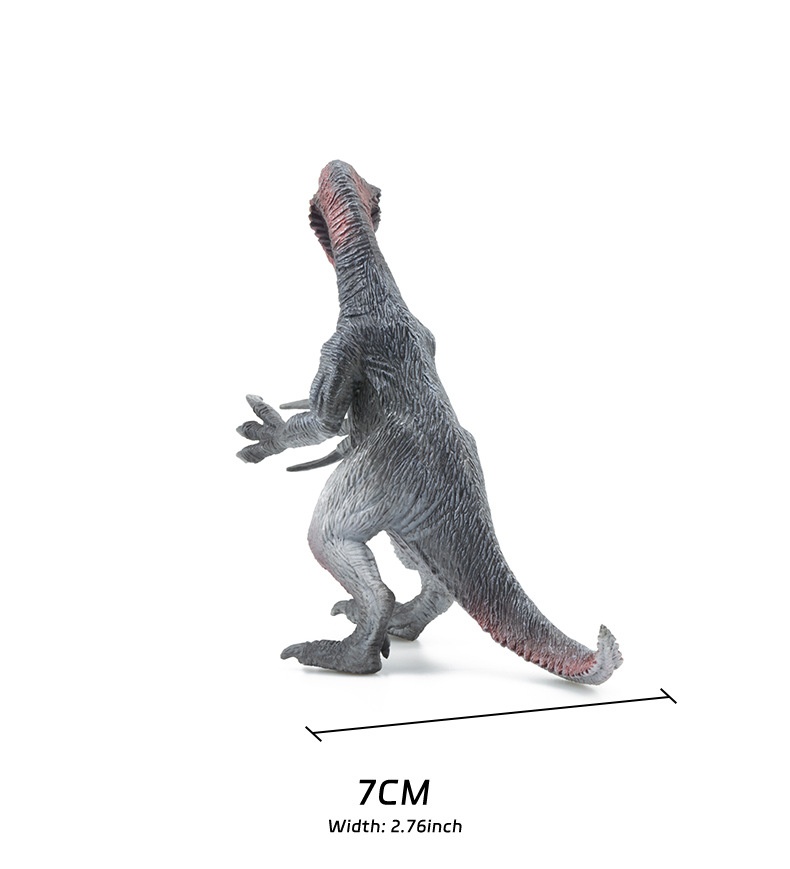 Dinosauro tigre dai denti a sciabola giocattolo figura animali_voghion.com