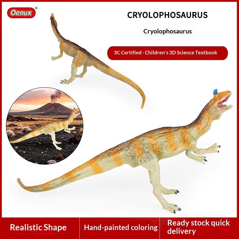 Dinosaur Animal Figures Realistic Edmontosaurus Toy For Kids_voghion.com