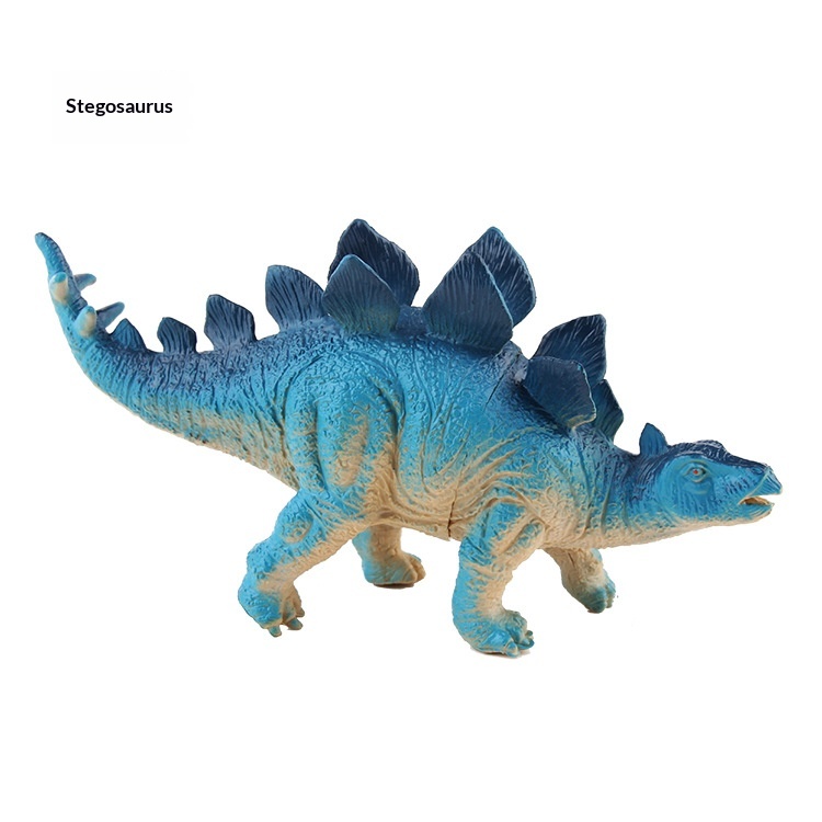 New Simulation BB Squeaky Children's Educational Model Toy Soft Plastic Sound Dinosaur Multiple Options Available_voghion.com