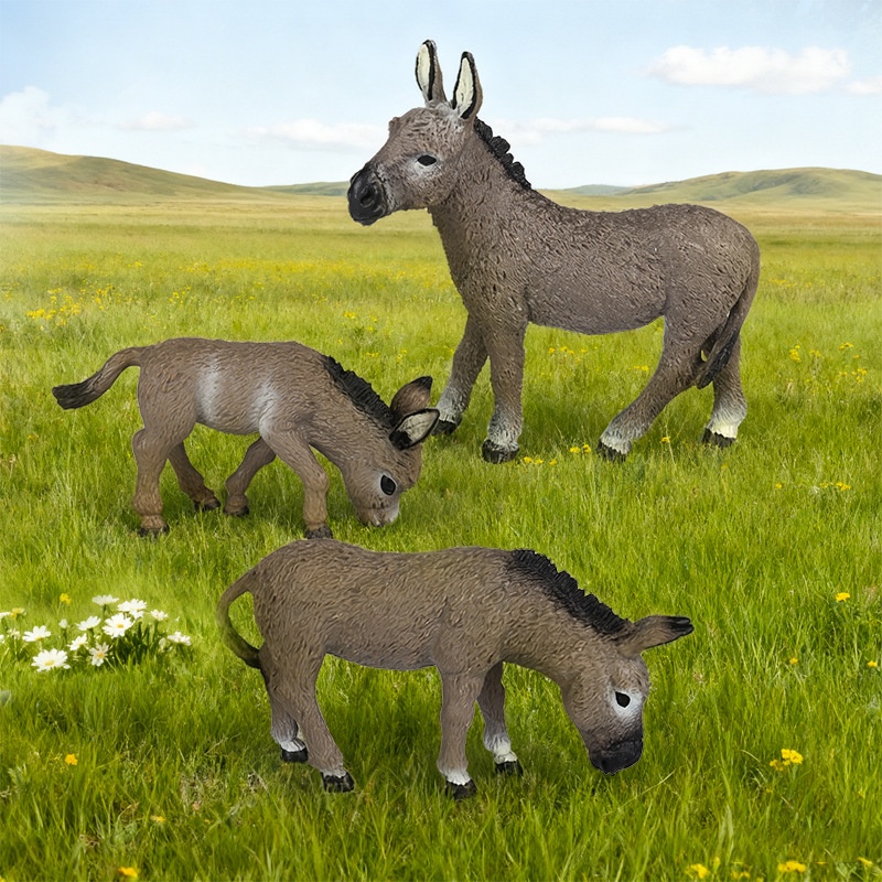 Tierfiguren Set Für Kinder Zur Kognitiven Simulation Bauernhof_voghion.com