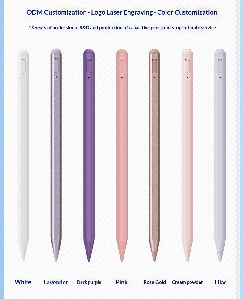 Stylet capacitif anti-erreur pour iPad, compatible avec les écrans tactiles des tablettes._voghion.com