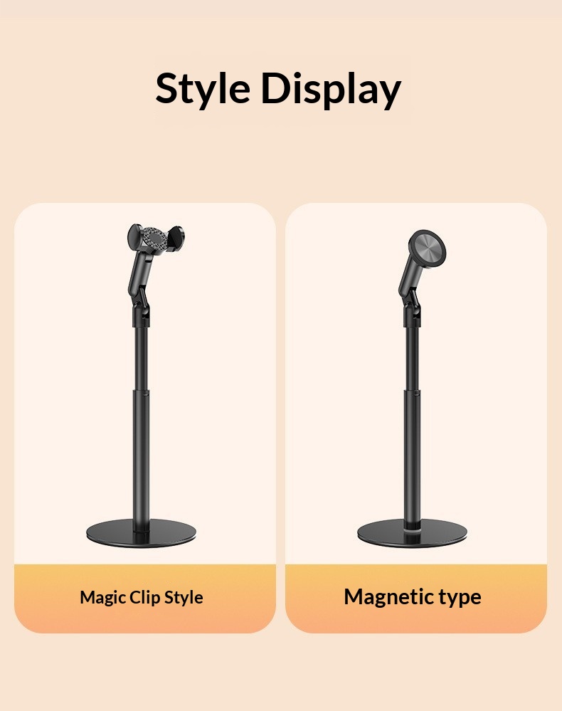 Overhead Video Stand For Phone And Tablet Rotating Adjustable_voghion.com