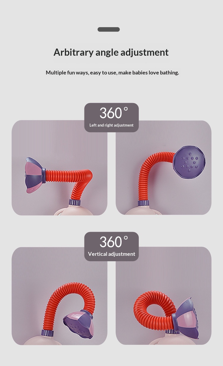 Gioco bagnetto elefantino con doccetta per bambini e neonato_voghion.com