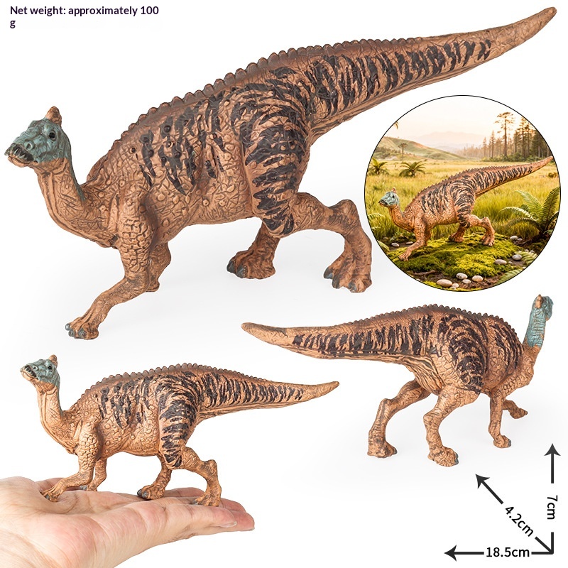 Dinosaur Animal Figures Realistic Edmontosaurus Toy For Kids_voghion.com