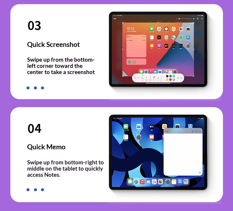 Stylet magnétique rechargeable capacitif compatible avec iPad Touch et écran tactile Bluetooth_voghion.com