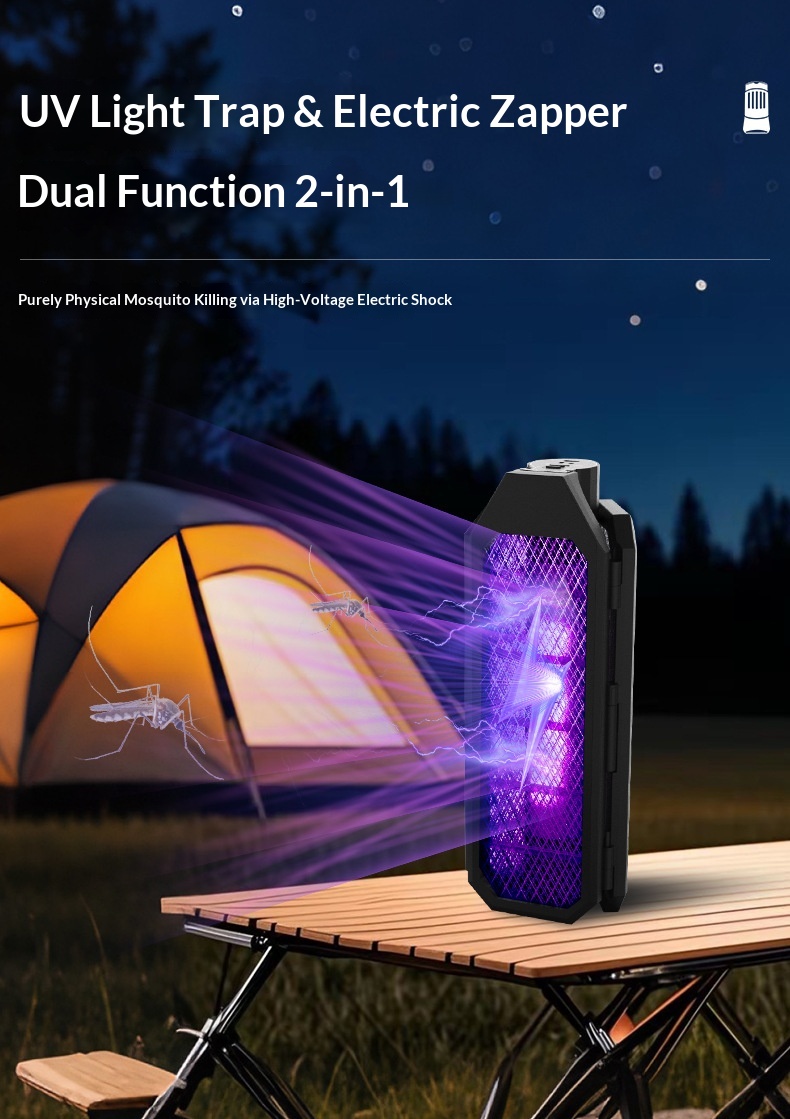 Electric Mosquito Killer Lamp For Courtyard And Bedroom Device_voghion.com
