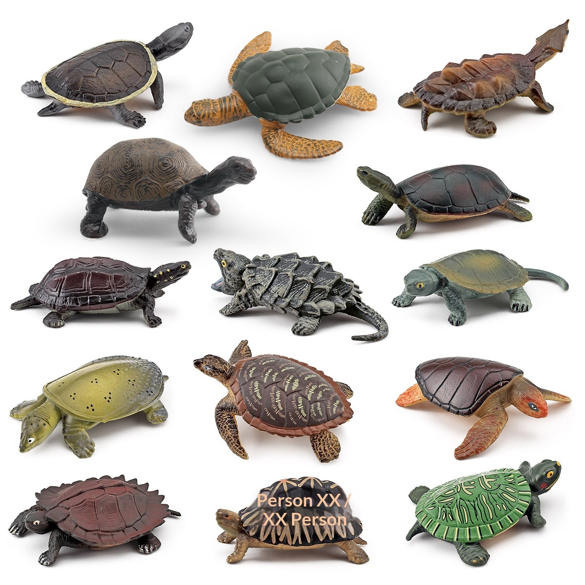 Cross-border Amphibious Reptile Turtle Model, Realistic Alligator Grass Simulated Water Turtle, Chinese Tortoise_voghion.com