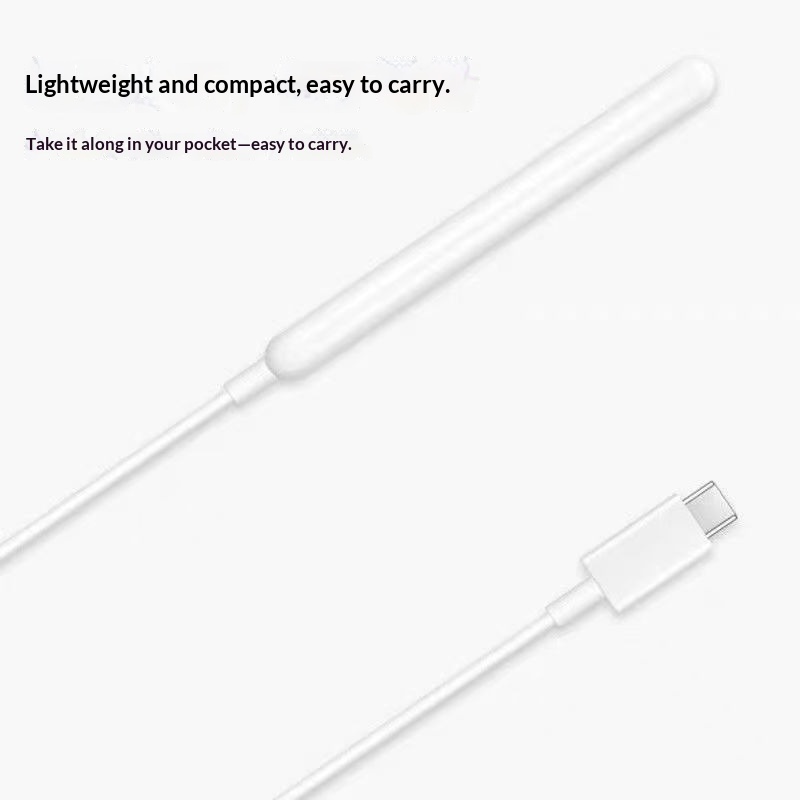 Stylet capacitif rechargeable compatible avec l'Apple Pencil 2e génération, stylet tactile à chargement magnétique sans fil_voghion.com