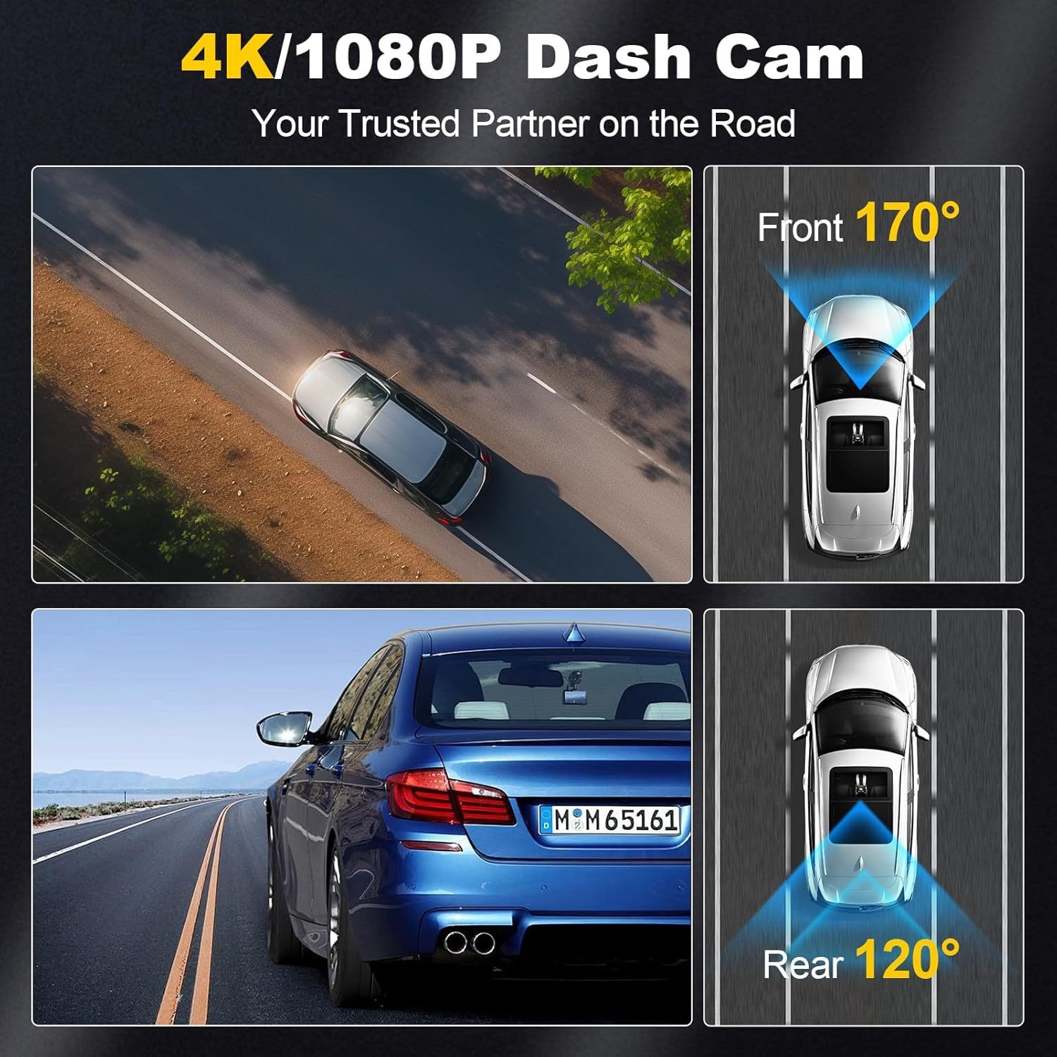 4k dual-dashcam met wifi en high-definition video recorder_voghion.com