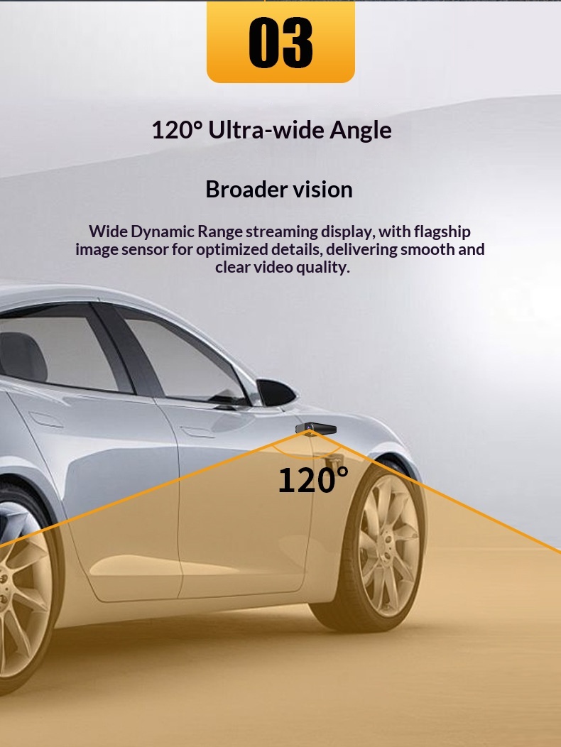 Dashcam 4k Mit Panorama Full Screen Display Wifi Nachtsicht_voghion.com