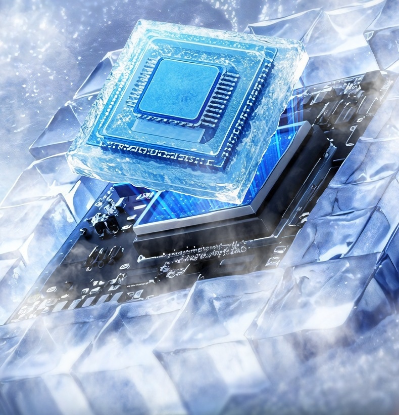 AI Temperature-Controlled Cooling Phone With Digital Display, Three-Level Adjustment, Magnetic Back Clip, Semiconductor_voghion.com