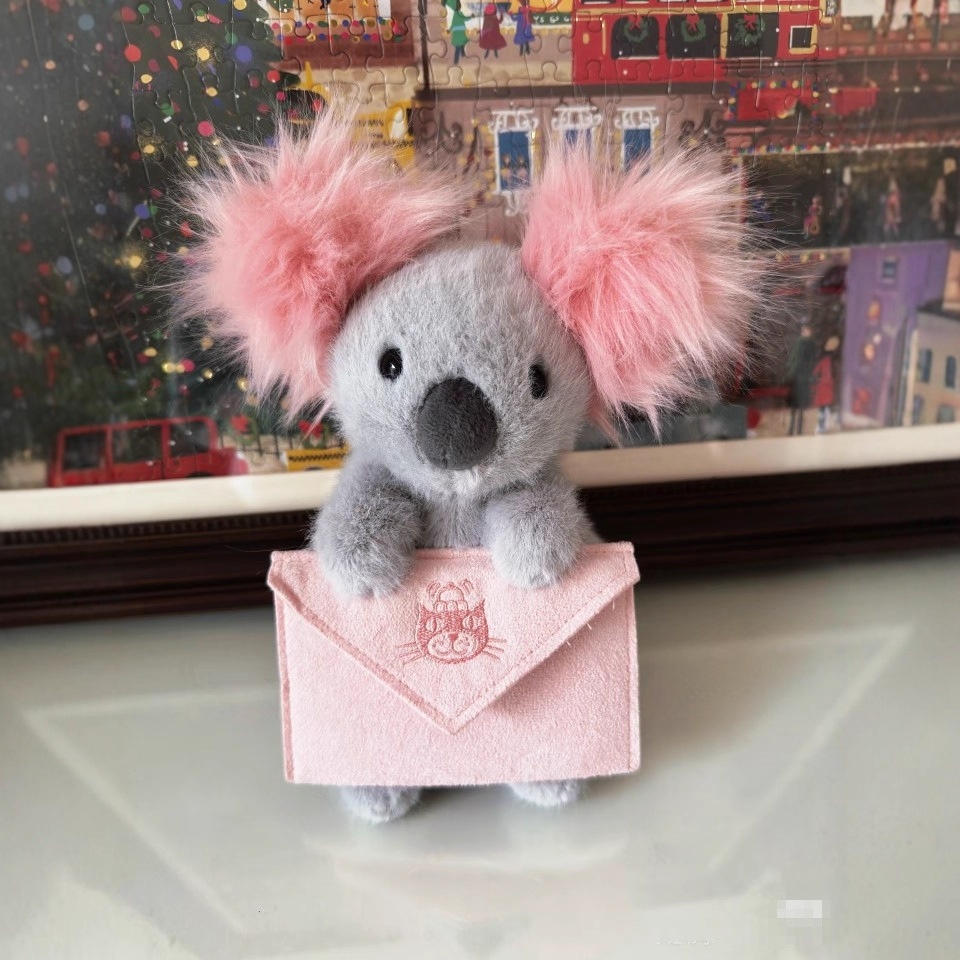 Valentine's Day Series Messenger Koala Plush Toy Healing Doll - 520 Gift_voghion.com