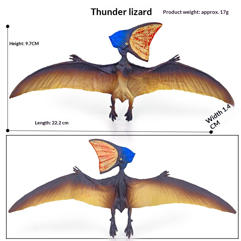 Cross-Border 2-13inch Hollow Plastic Large Animal Solid Simulation Dinosaur Model Ornament Toy Wholesale_voghion.com