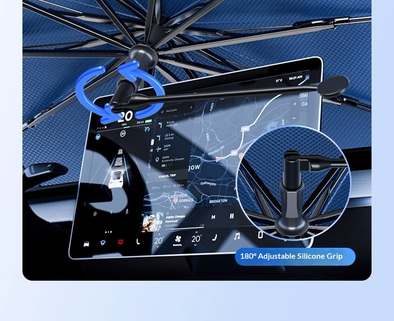 Parasolar pentru parbriz auto protecție solară și termică_voghion.com