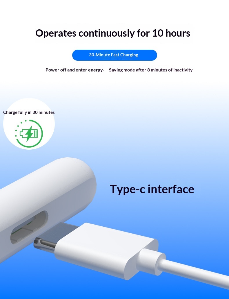 Stylet capacitif universel compatible avec les tablettes Huawei et les smartphones Android (certains modèles), stylet pour écrans tactiles._voghion.com