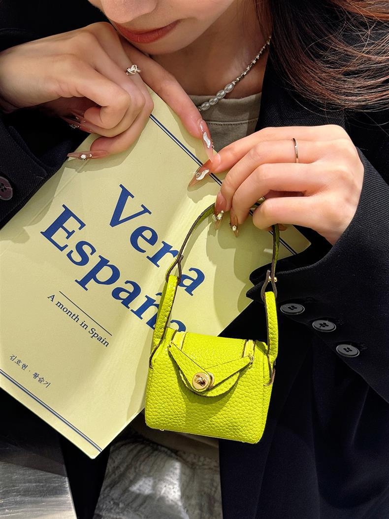 Kreative Mini-Tasche, geeignet als Schutzhülle für AirPods Pro 2 Bluetooth-Kopfhörer, Münzgeldbörse und Autoschlüssel-Zubehör_voghion.com