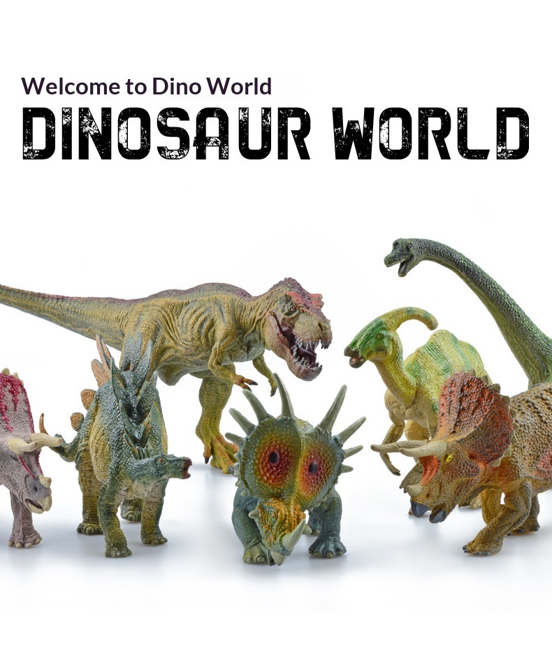 Dinosauro tigre dai denti a sciabola giocattolo figura animali_voghion.com
