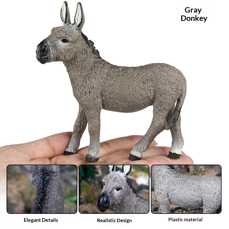 Tierfiguren Set Für Kinder Zur Kognitiven Simulation Bauernhof_voghion.com