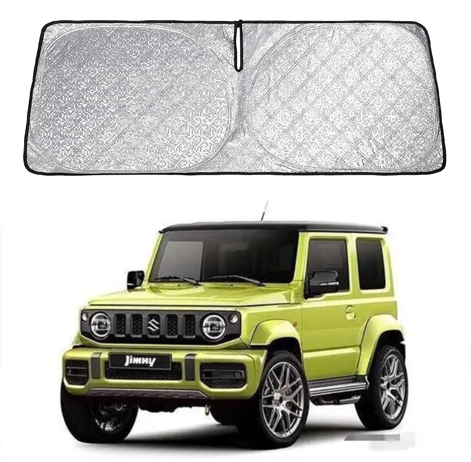 Adatto per parabrezza anteriore modificato Suzuki Jimny, parasole con protezione UV._voghion.com