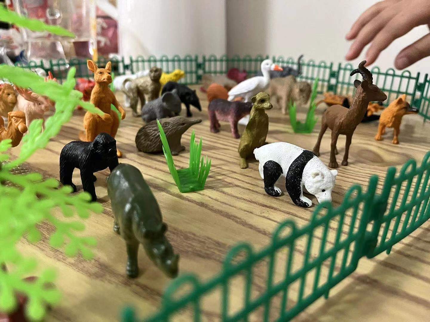 Realistic Wild Animal And Dinosaur Figure Set For Children_voghion.com