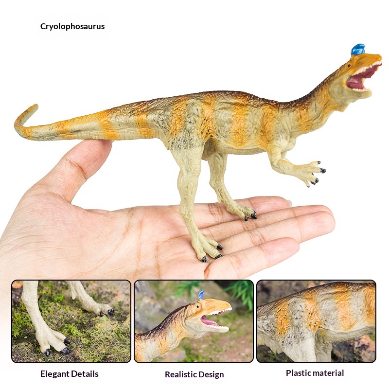 Dinosaur Animal Figures Realistic Edmontosaurus Toy For Kids_voghion.com