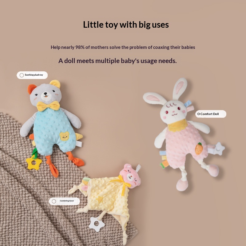 Grenzüberschreitende Baby-Spielzeugpuppe der Klasse A – sicher für den oralen Gebrauch – zum Einschlafen, Kuscheln und Beruhigen – Großhandel_voghion.com