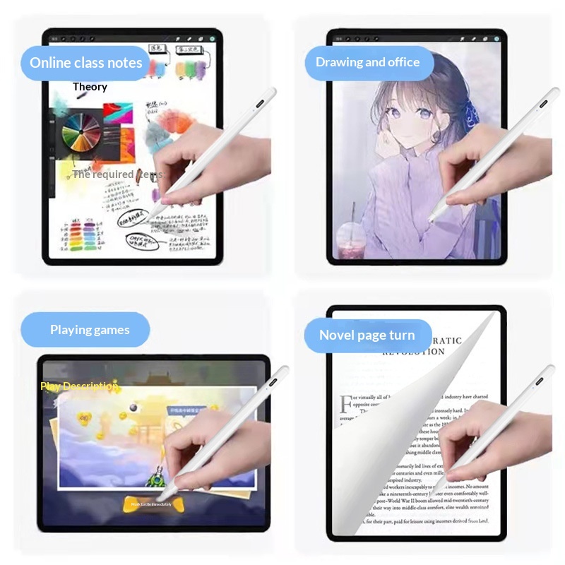 Stylet capacitif universel Source Factory compatible avec les smartphones Huawei et iPad, pour le dessin sur écran tactile_voghion.com